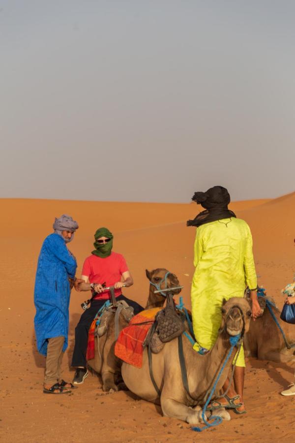 Merzouga Traditional Tents With Heating Hotel Exterior photo